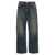 ETRO 'Pegaso' embroidery jeans Blue