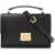 Golden Goose 'Venice Leather Handbag With Palmell BLACK