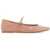 TOD'S Leather Ballet Flats ROSA GRANITO