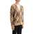 Burberry Ered Wool And Mohair Cardigan Sweater SAND IP CHECK