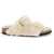 Birkenstock Arizona Big Buckle Mules In Teddy EGGSHELL