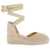 CASTAÑER Carina Wedge Espadrillas SAND