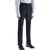 Thom Browne Striped Wool Trousers DARK GREY