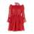 Gucci Gucci Ruffled Chiffon Dress RED