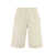 Off-White Off-White Cotton Bermuda Shorts Beige