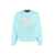 Palm Angels Palm Angels Embroidered Cotton Sweatshirt BLUE