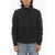 C.P. Company Solid Color Jacket With Perforated Pockets Black