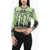 Diesel Inlay M-Symi Pullover With Trompe L'oeil Green