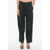 EUDON CHOI Double-Pleat Wool And Cashmere Pants Green