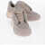 Alexander McQueen Padded Low-Top Sneakers With Chunky Sole Beige