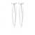 SIMONE ROCHA Simone Rocha Bow Ribbon Drip Earrings Accessories WHITE