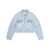 Ganni Ganni Denim Bomber Jacket CLEAR BLUE