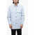 Jil Sander Cotton Oversized Shirt With Pointed Collar Light Blue