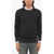 Paolo Pecora Virgin Wool Crewneck Sweater Black