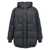 Brunello Cucinelli Padded wool down jacket Gray