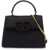 Valentino Garavani Small Vsling Handbag NERO/RUBIN