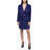 ROTATE Birger Christensen Sequined Wrap Mini Dress With Belt Blue