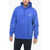 Nike Fleece Cotton Blend Hoodie Blue