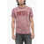 Diesel T-Diegor-L1 T-Shirt With Logo Lettering Application Red