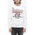 Diesel Printed S-Ginn-K36 Crewneck Sweatshirt White