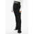 ANDREADAMO Ribbed Boot Cut Pants Black