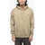 Diesel Hooded S-Rob-Hood-Doval Sweatshirt With Embroidered Logo Beige