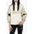 Palm Angels High Neck Anorak Track Sweater Beige