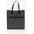 Versace Leather Logoed Tote Bag With Removable Shoulder Strap Black