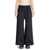 Sacai Sacai Wide Leg  Black