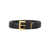 Saint Laurent Saint Laurent Cassandre Thin Belt Black