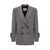 MSGM Msgm Jacket With Floral Decoration GREY