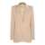 Stella McCartney Stella McCartney Oat Viscose And Cotton Blend Blazer Beige