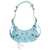 Balenciaga Balenciaga Le Cagole Xs Leather Shoulder Bag CLEAR BLUE