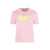 Gucci Gucci Cotton Crew-Neck T-Shirt PINK