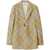 Burberry Burberry Wool Single-Breasted Blazer Jacket Beige