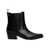 Tommy Hilfiger Tommy Hilfiger Leather Cowboy Boot Shoes Black