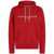 Tommy Hilfiger Tommy Hilfiger Logo Hoody Clothing RED