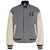 Tommy Hilfiger Tommy Hilfiger Leather Varsity Jacket Clothing GREY