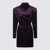 The New Arrivals Ilkyaz Ozel The New Arrivals Ilkyaz Ozel Purple Mini Dress 