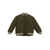 Golden Goose JOURNEY/ UNISEX BOMBER/ WATER REPELLENT NYLON WITH STRIPED RIB/ PATCH APPLICATION Green