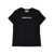 Moschino TEEN Logo embroidery t-shirt Black