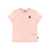 Moschino TEEN Logo patch t-shirt Pink