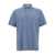 Brunello Cucinelli Piqué cotton polo shirt Light Blue