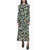 La DoubleJ Flared Maxi-Dress With Floral Pattern Multicolor