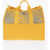 Burberry Printed Canvas Shopper Bag Yellow