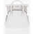 Maison Margiela Mm11 Grained Leather 5Ac Classique Mini Bag With Visible Edg White