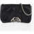 Alexander McQueen Quilted Seal Bag With Removable Shoulder Strap Black