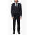 CORNELIANI Virgin Wool Academy Cerimonia Suit With Shawl Lapel Black