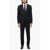 CORNELIANI Cerimonia 3-Piece Jacquard Wool Suit Blue