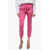 Max Mara Weekend Cigarette Gineceo Pants With Cropped Fit Pink